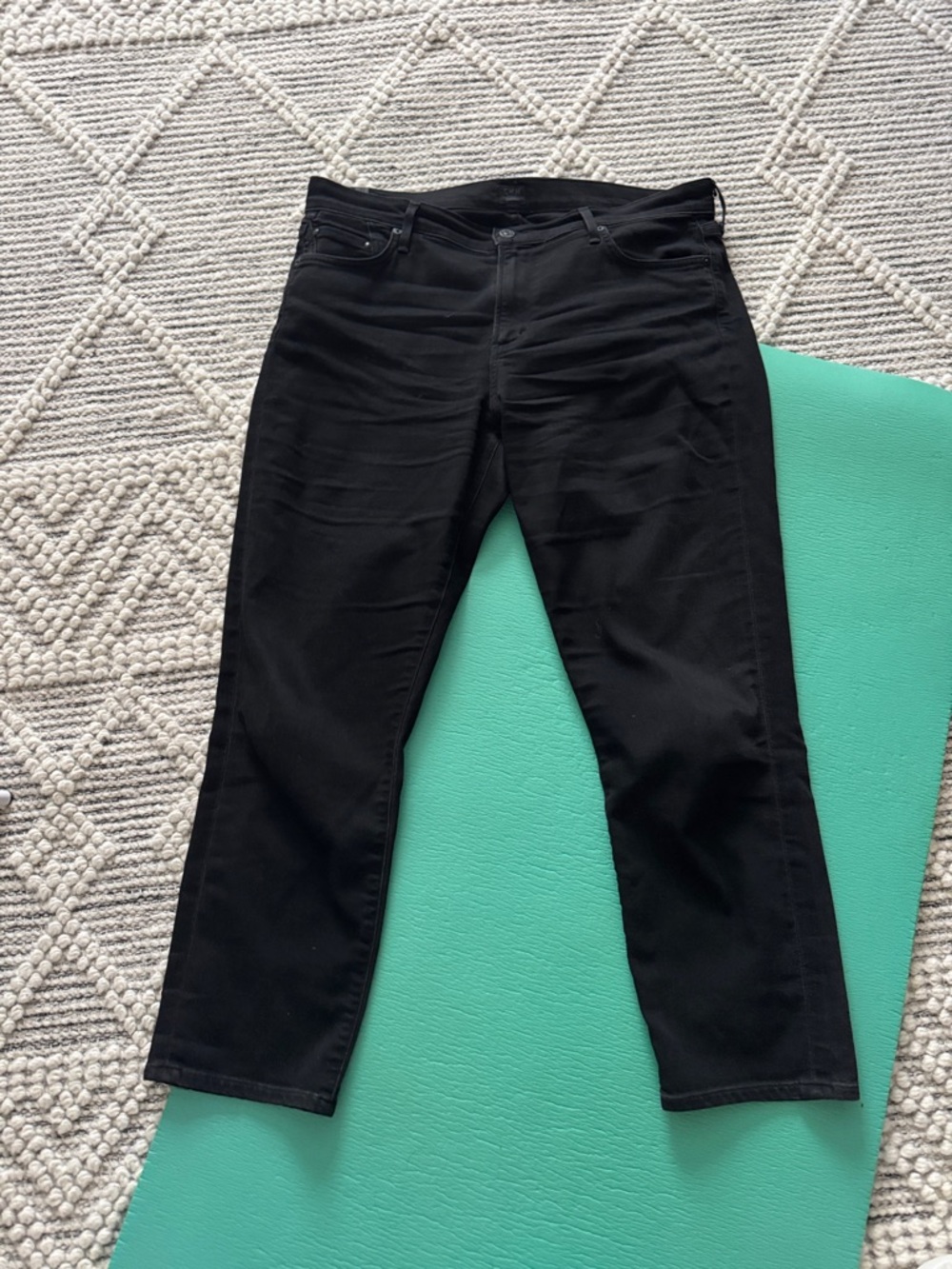 Citizens Of Humanity Black High-Rise Skinny Jeans